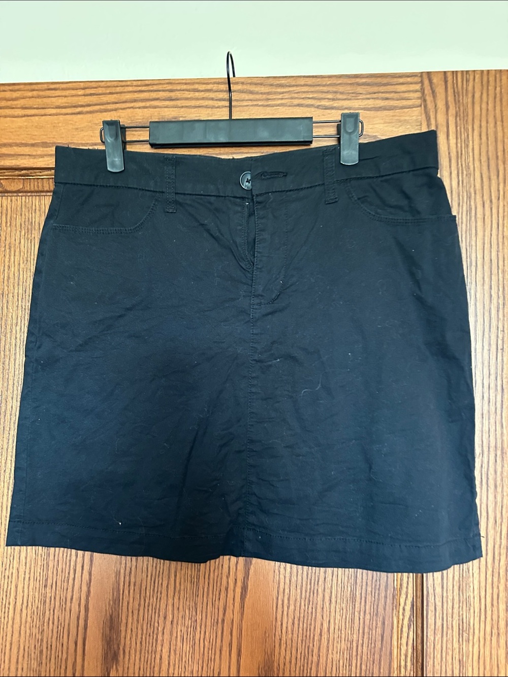 Women’s Black Casual Skort - Classic Everyday Style